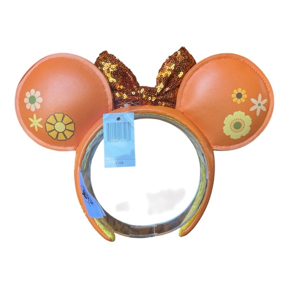 Disney Orange Bird Epcot Garden Festival 2022 Minnie Mouse Ears NWT 3 main image 5